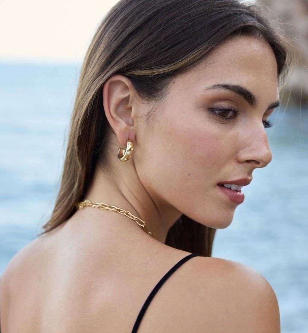 Ina - Edelstahl Ohrringe