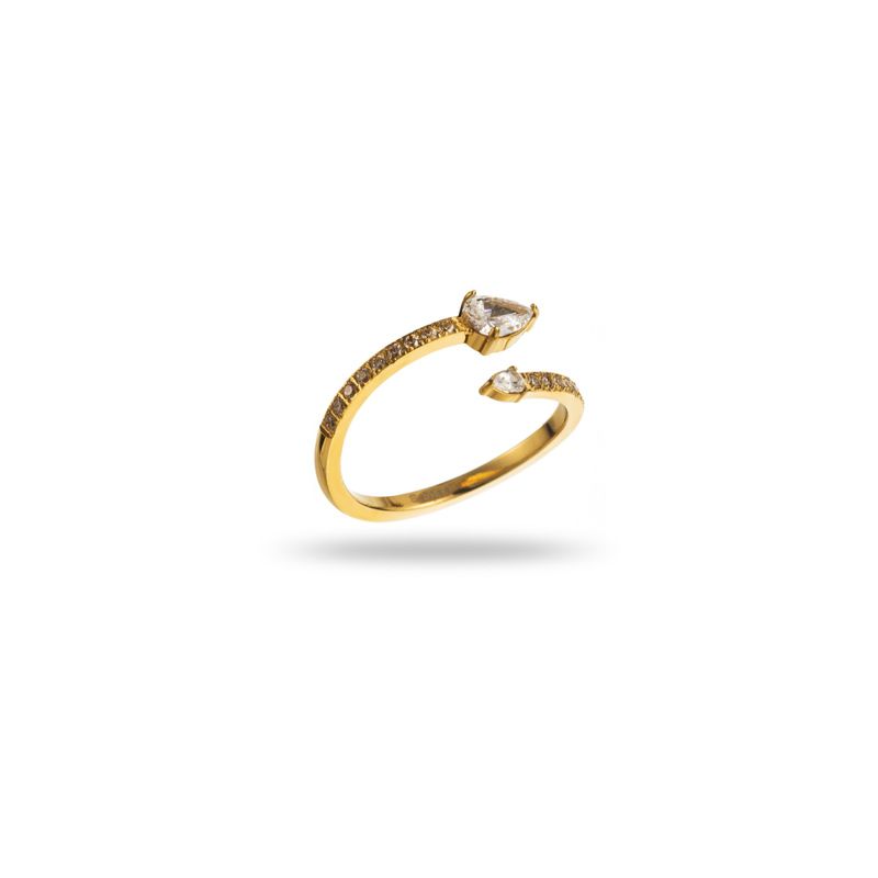Leda - Edelstahl Ring