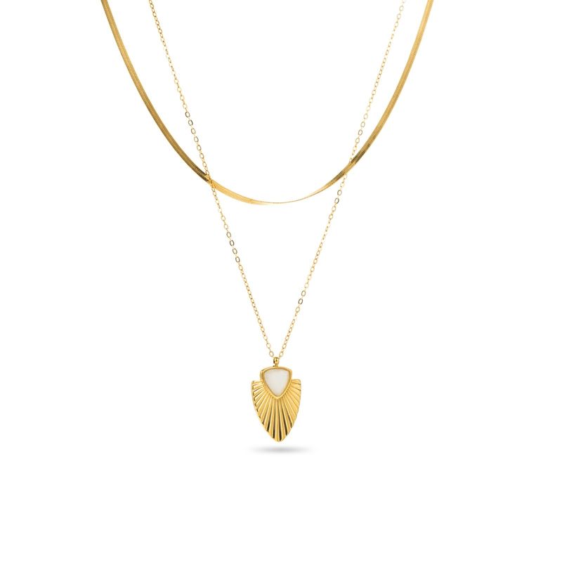 Elegante Doppelte Kette