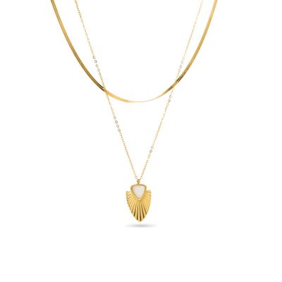 Elegante Doppelte Kette