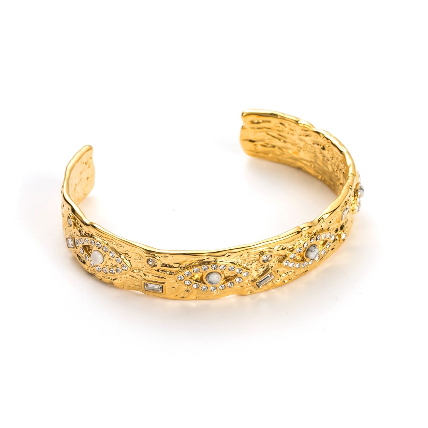 Armreif mit Auge und Strass