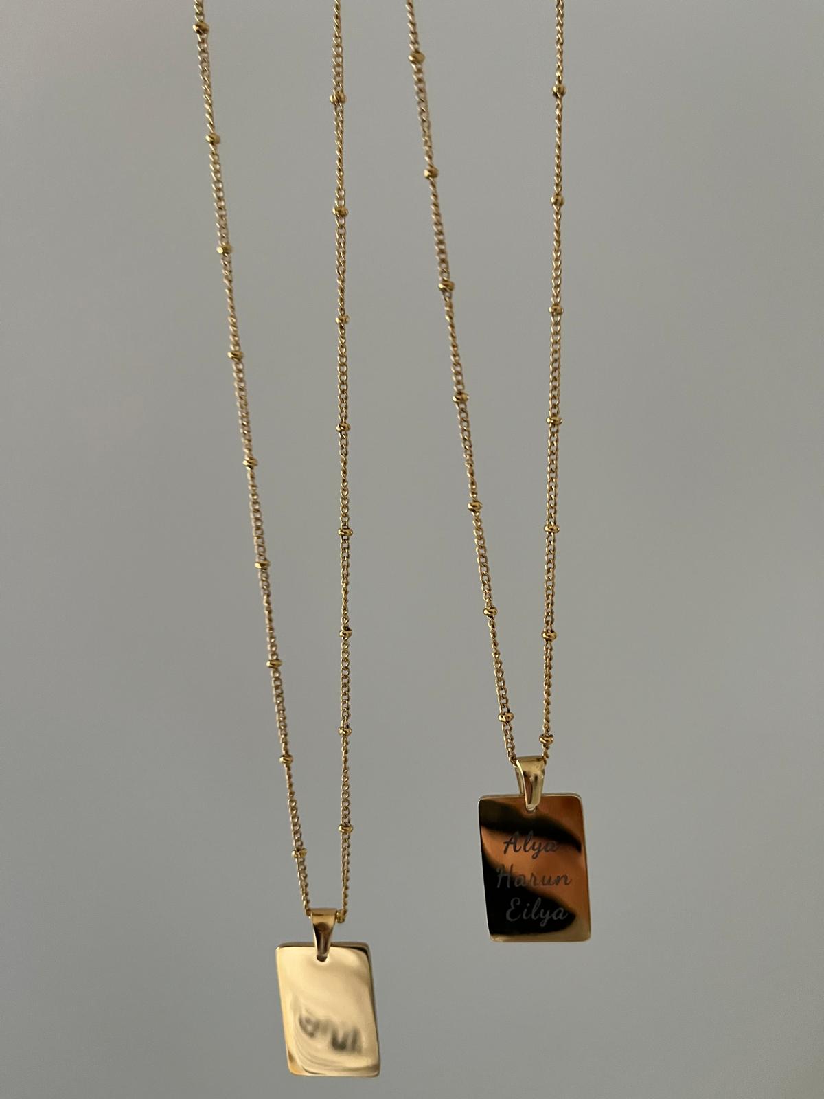 Personalisierte Halskette - 5