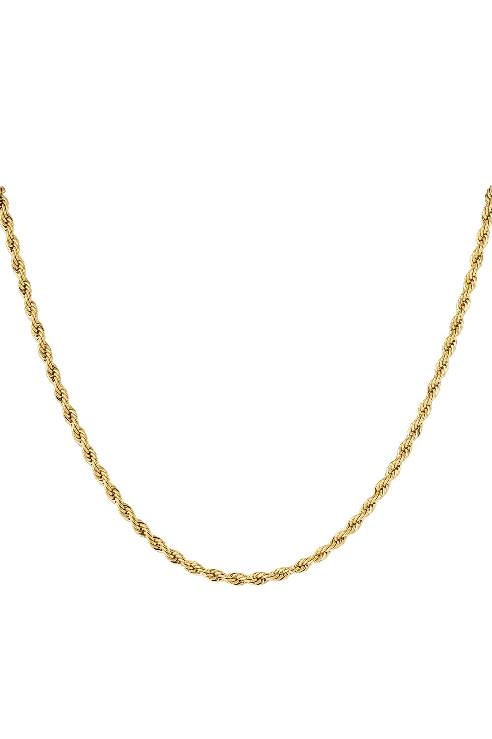 Samara- Edelstahl Kette 50cm - Breite 2mm