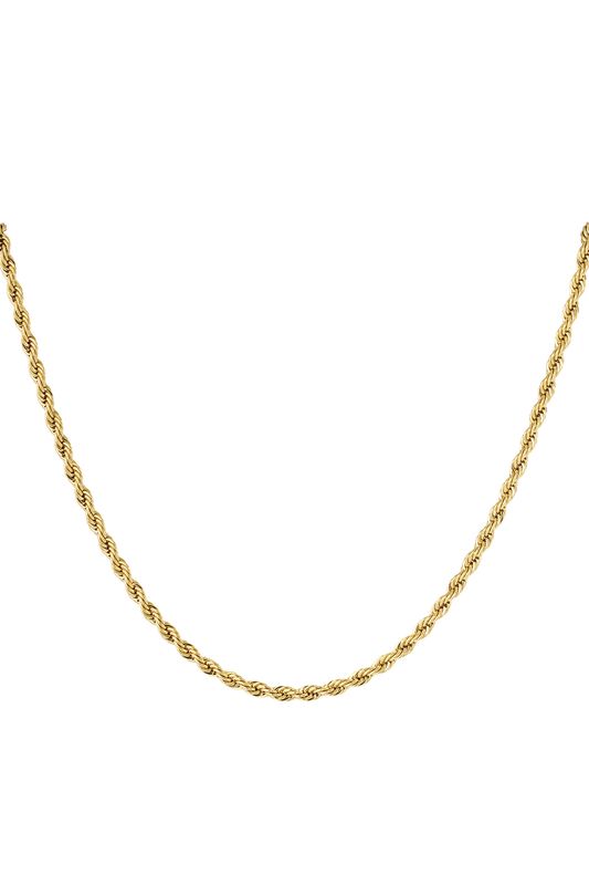 Samara- Edelstahl Kette 60cm - Breite 4mm