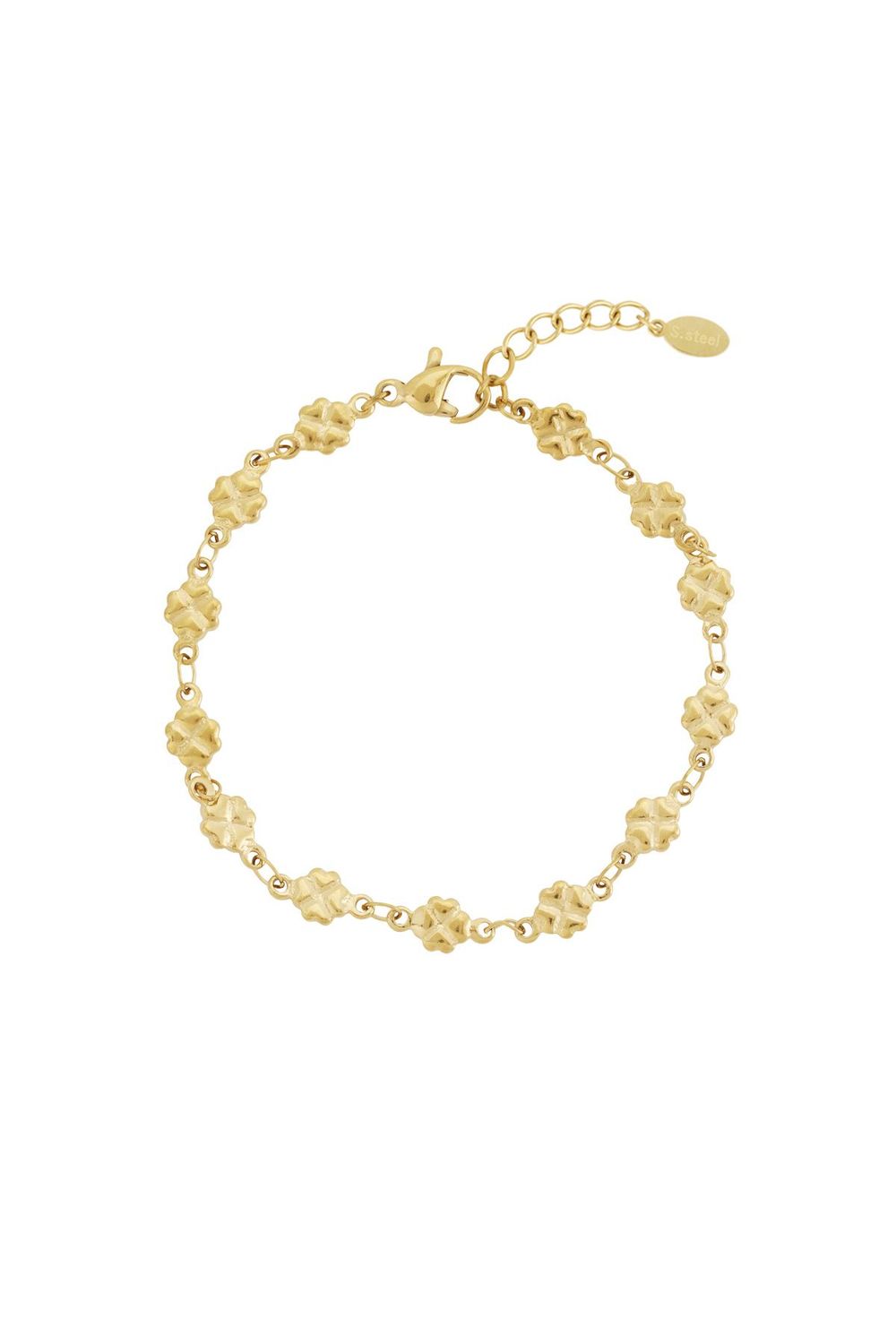 Trevo- Edelstahl Armband