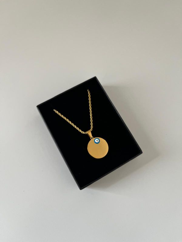 Personalisierte Halskette - 2cm - mit Nazar