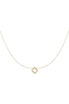 Glücksbringer mit Diamanten - Halskette