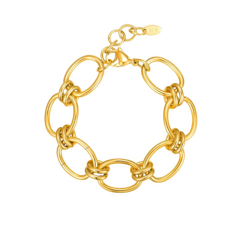 Anabel - Edelstahl Armband-16+3cm