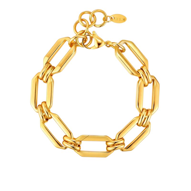 Aurora - Edelstahl Armband/17+3 cm