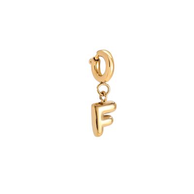 Bubble Letter Charm - F Bubble Letter Charm - F