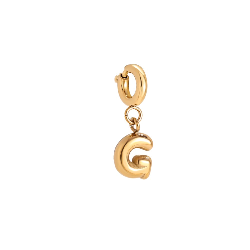Bubble Letter Charm - G Bubble Letter Charm - G
