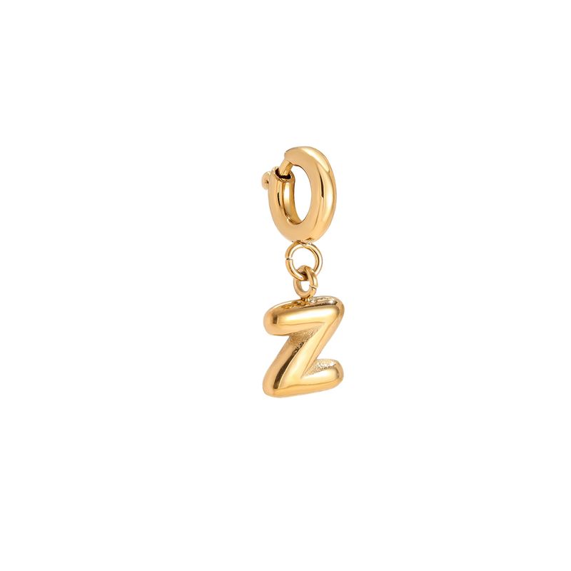 Bubble Letter Charm - Z