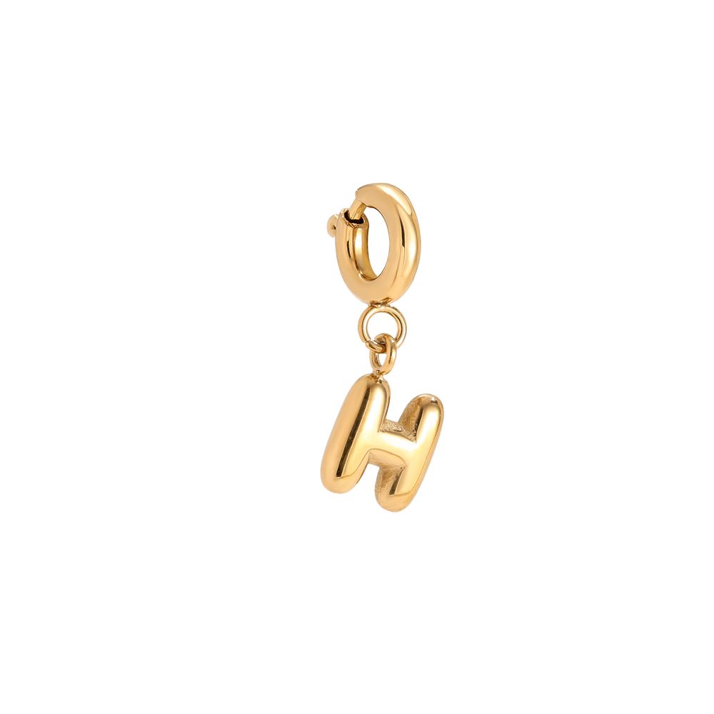 Bubble Letter Charm - H Bubble Letter Charm - H
