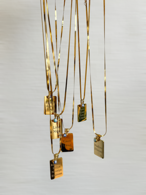 Personalisierte Halskette mit Nazar