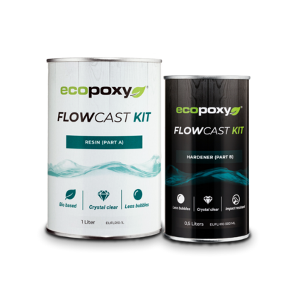 Kit résine époxy Ecopoxy FlowCast® 1.5L