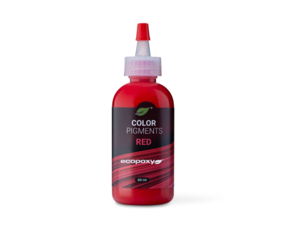 Pigments liquides Rouge/Red Contenance 60ml