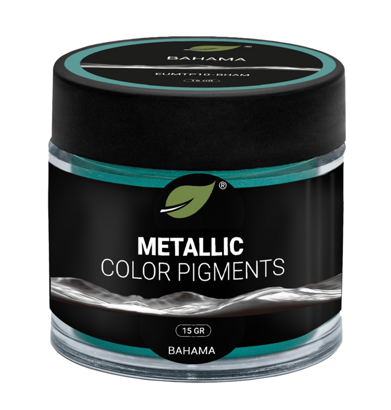 Ecopoxy Pigments métalliques BAHAMA Contenance 15g