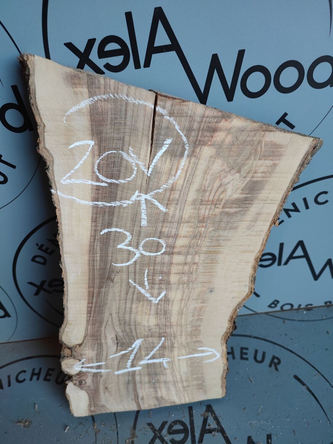 Planche bois d'olivier - ZOV