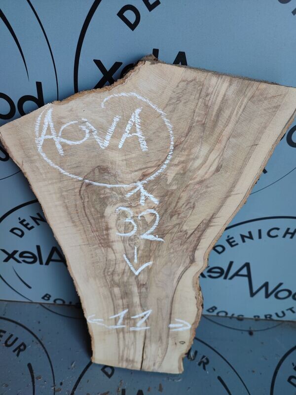 Planche bois d'olivier  - AOVA