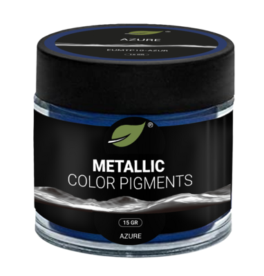 Pigments métalliques AZURE Contenance 15g