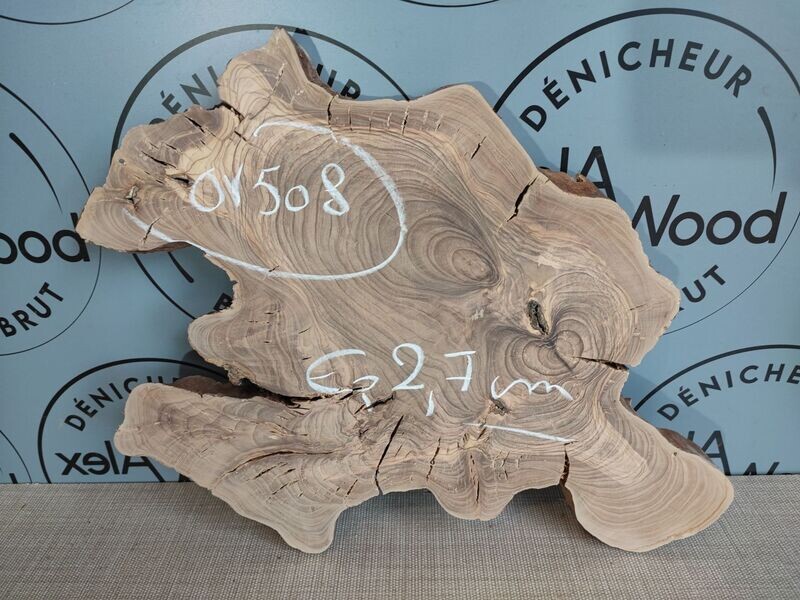Planche bois d'olivier live edge - OV508