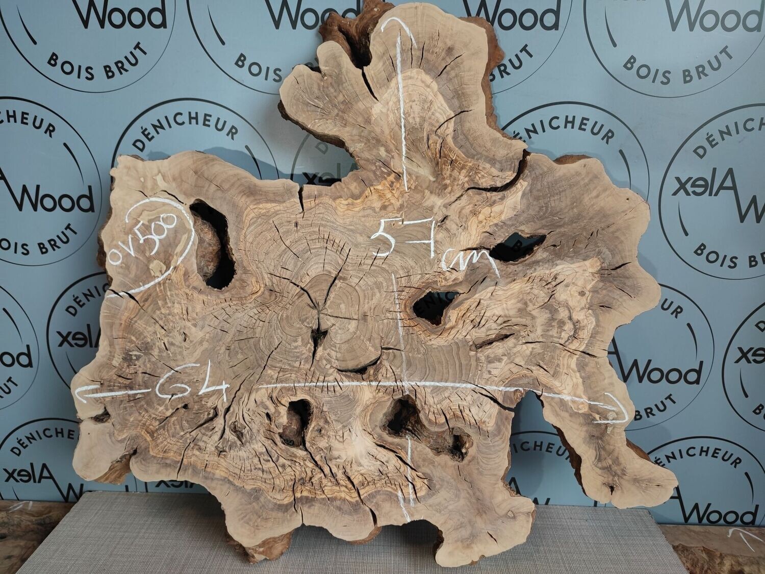 Planche En Bois D'olivier Séché Au Four – Mktimber, Bois Dur Massif, Pour époxy Ou Menuiserie