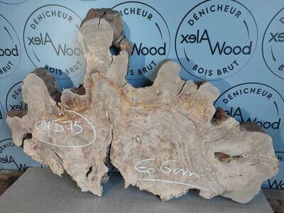 Plateau bois brut d'olivier idéal table basse résine époxy - OV575 Plateau bois brut d'olivier idéal table basse résine époxy - OV575