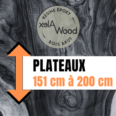 Planches bois brut de 151 à 200 cm de long