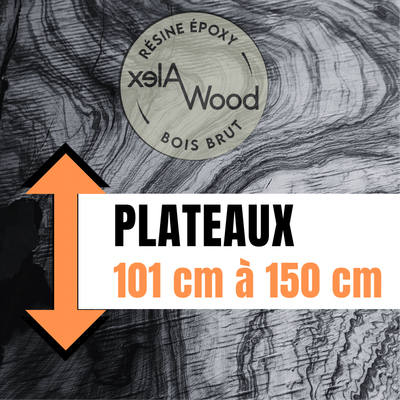 Planches bois brut de 101 à 150 cm de long