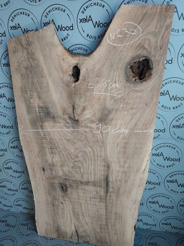 Plateau de noyer idéal table résine époxy
