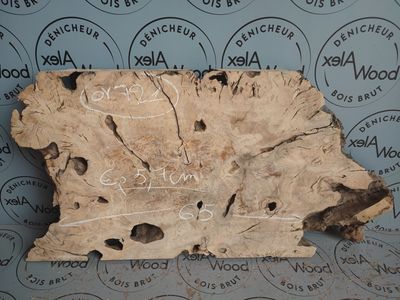 Disque de bois d'olivier idéal résine époxy - OV721
