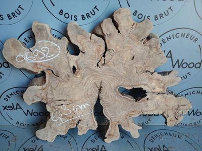 Cookie de bois d'olivier idéal table résine époxy - OV692