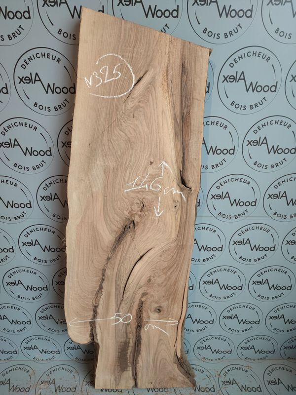 Plateau de noyer bois brut - N325