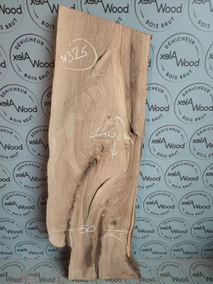 Plateau de noyer bois brut - N325