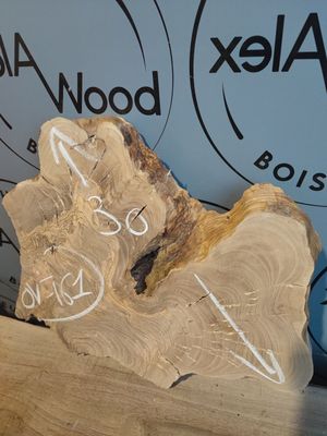 Disque de bois d'olivier - OV761