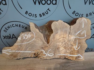 Rondelle de bois d'olivier - OV756