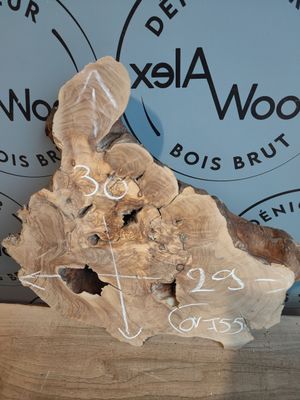 Rondelle bois d'olivier - OV755