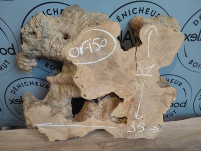 Plateau planche d'oliver bois brut idéal résine époxy