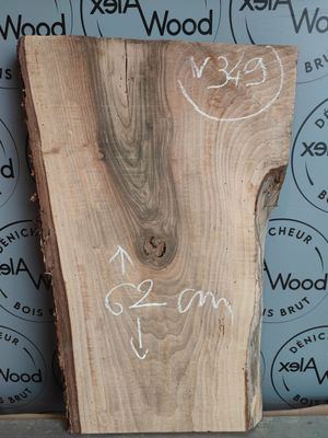 Plateau de noyer bois brut