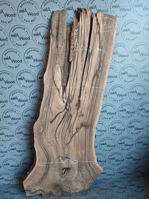 Lot Résine Epoxy + plateau noyer noir - N365
