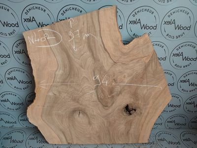 Plateau de noyer idéal table basse - N402