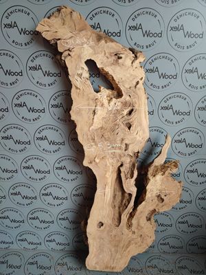 ​Plateau raboté bois d'olivier Idéal table rivière - OV891
