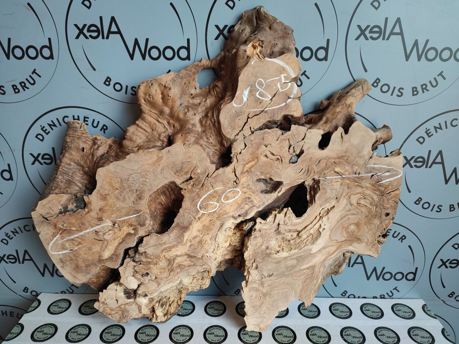 ​Rondelle de bois d'olivier un charme naturel pour votre déco