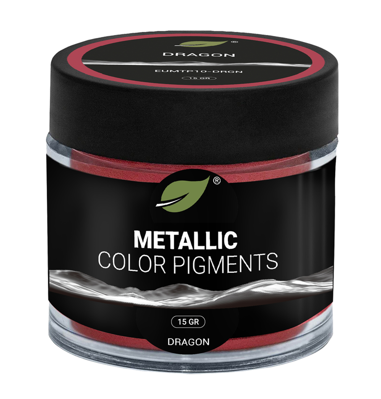Pigments métalliques Ecopoxy DRAGON