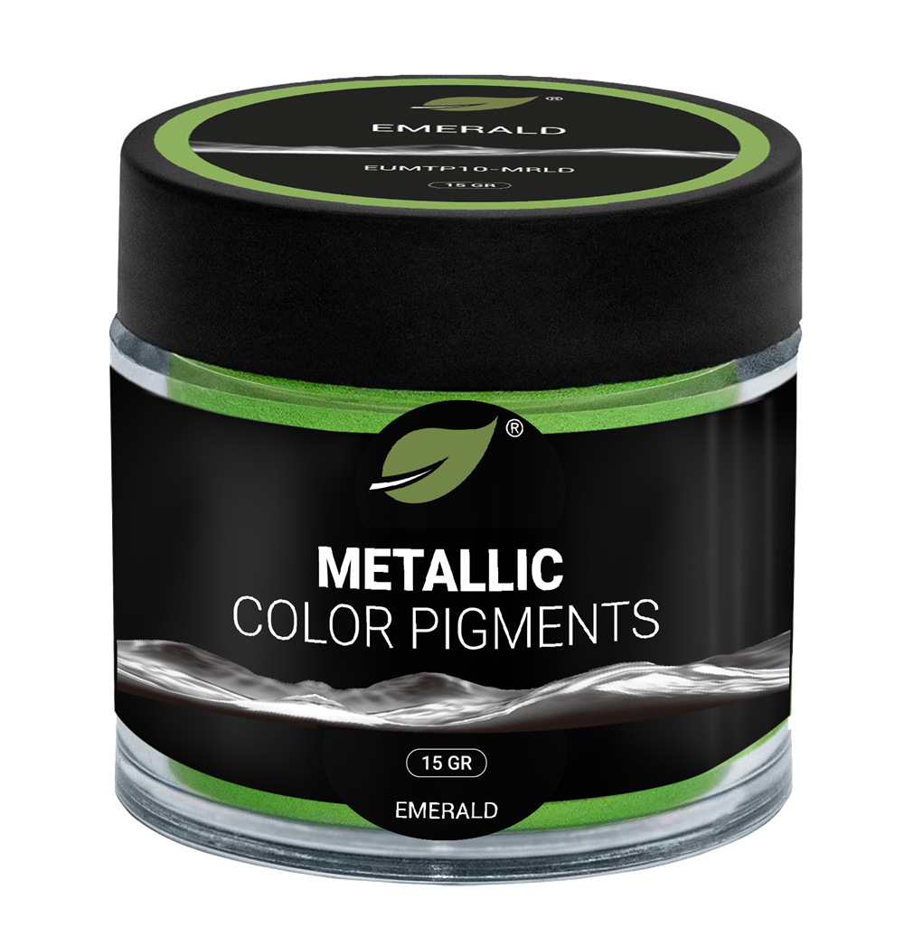 Pigments métalliques Ecopoxy EMERALD