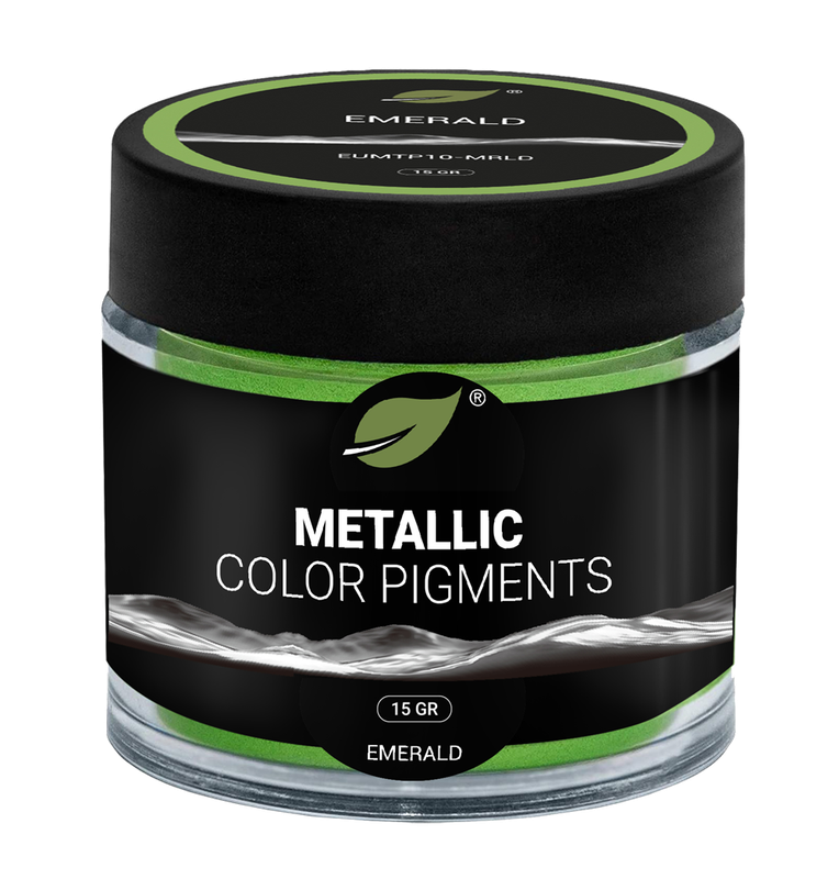 Pigments métalliques Ecopoxy EMERALD