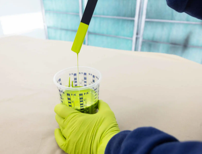 Spatule de mélange résine époxy