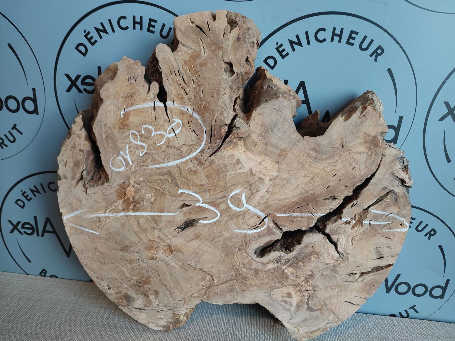 Disque planche bois d'olivier - OV830