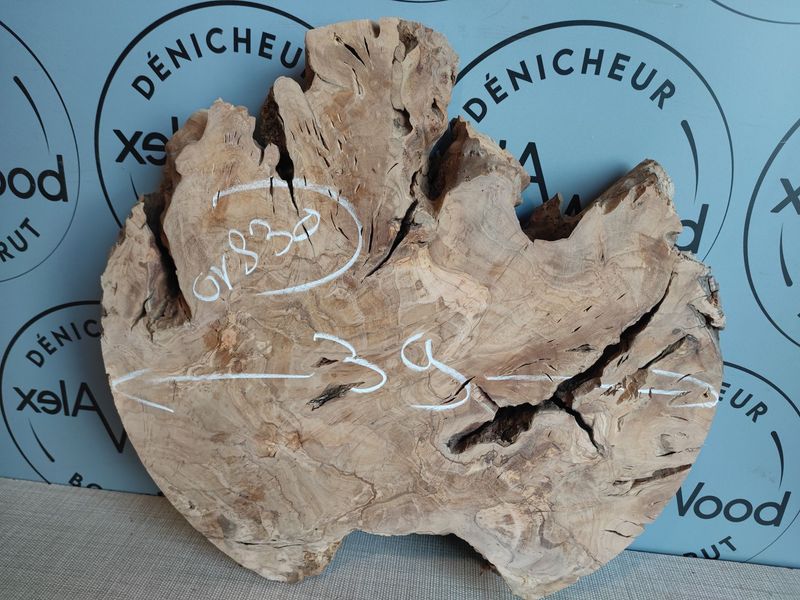 Disque planche bois d'olivier - OV830