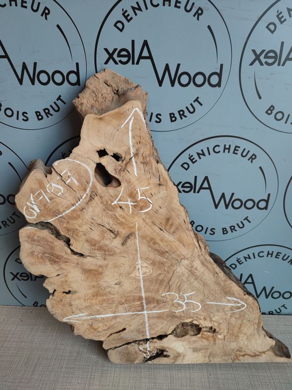 Bois d'olivier live edge - OV797